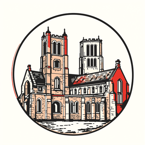 Illustration: Wahrzeichen von Bad Hersfeld