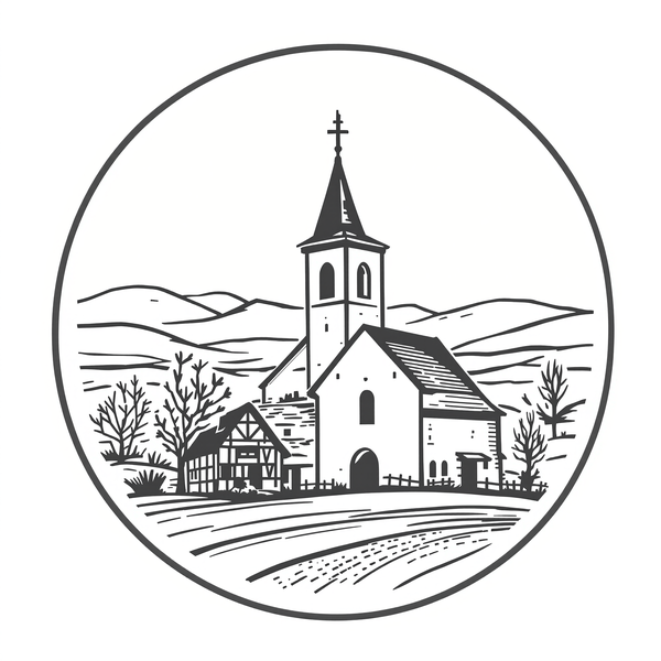 Illustration: Wahrzeichen von Fuldatal