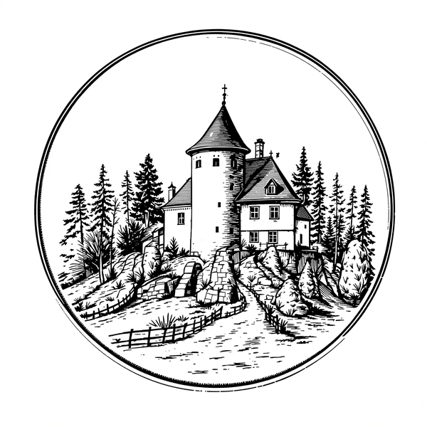 Illustration: Wahrzeichen von Niestetal