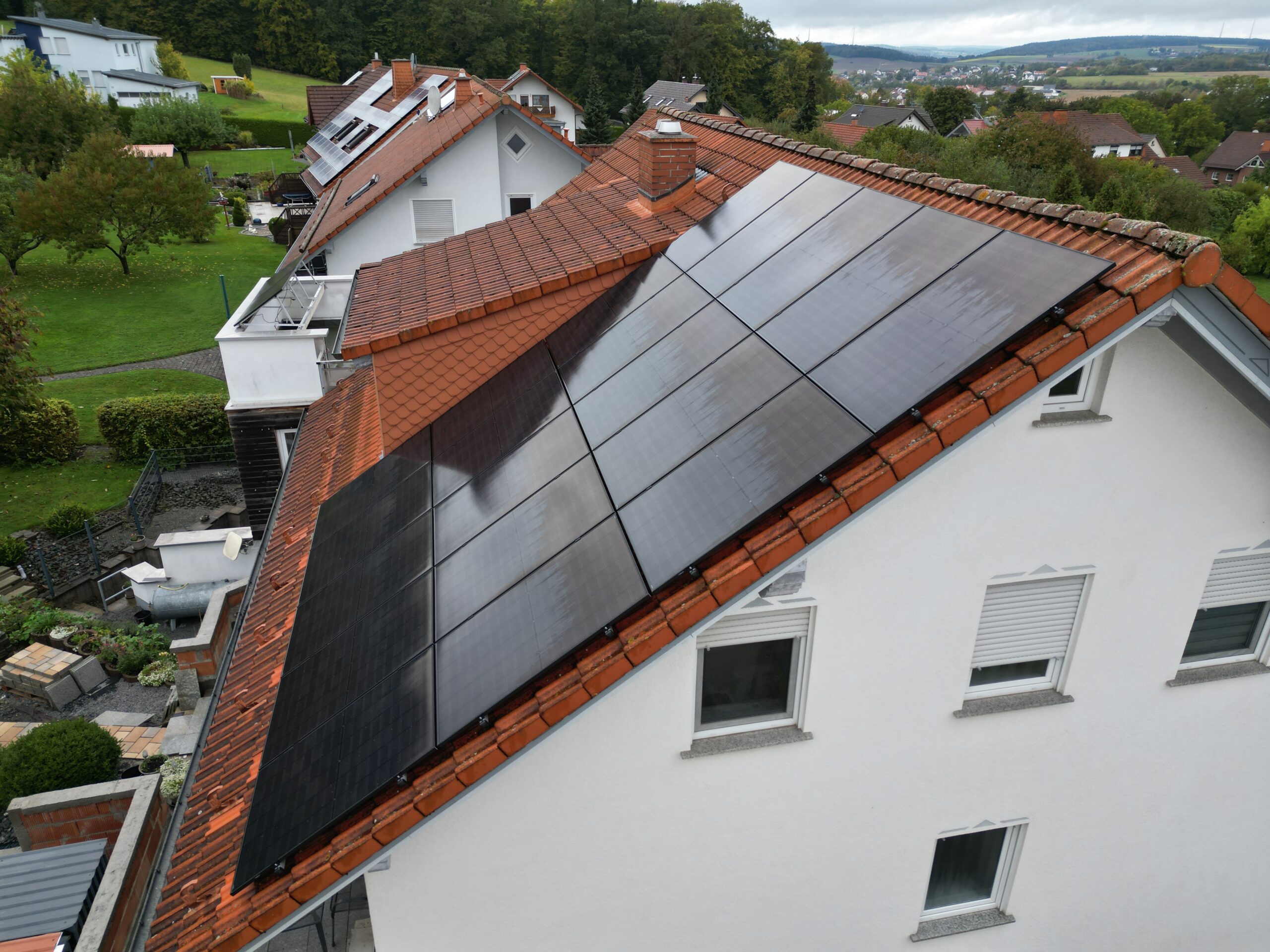 PV-Anlage bei U. Wiegand in Eiterfeld