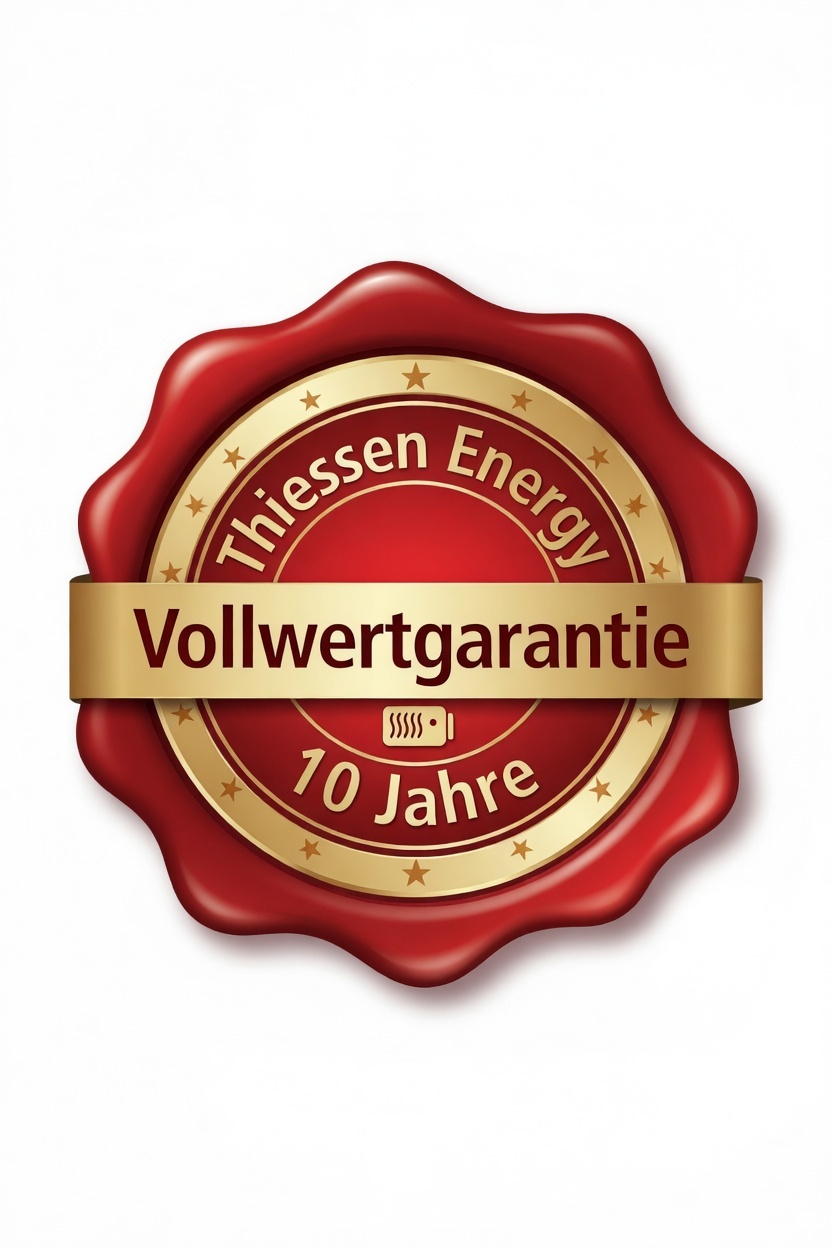 Wachssiegel 10 Jahre Vollwertgarantie